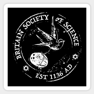 Holy Grail - Britain Society of Science Sticker